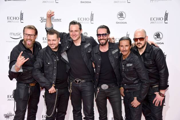 The BossHoss Roter Teppich zur Echo Verleihung 2017 in der Messe Berlin am 06.04.2017