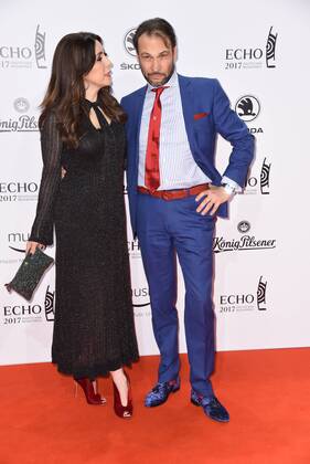 Judith Williams mit Ehemann Alexander-Klaus Stecher Roter Teppich zur Echo Verleihung 2017 in der Messe Berlin am 06.04.2017