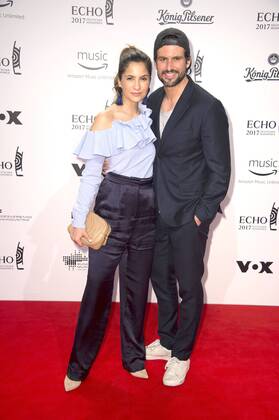Tom Beck mit Freundin Chryssanthi Kavazi bei der 26. Verleihung des Deutschen Musikpreises Echo 2017 in der Messe Berlin. Berlin, 06.04.2017 Foto:xF.xKernx xFuturexImage