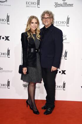 Lara-Isabelle Rentinck und Martin Krug bei der 26. Verleihung des Deutschen Musikpreises Echo 2017 in der Messe Berlin. Berlin, 06.04.2017 Foto:xF.xKernx xFuturexImage