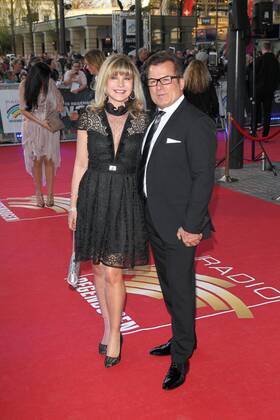 Deborah Sasson mit Lebensgefährten Radio Regenbogen Award 2017 EuropaPark Rust Freizeitpark Dome Rust 07. April 2017