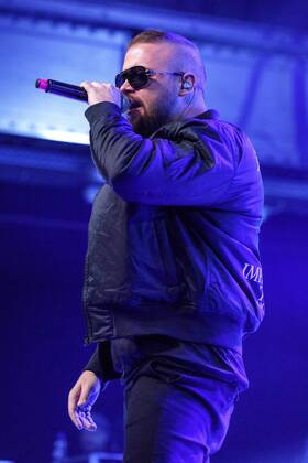 Kollegah live bei einem Konzert seiner Impreator Tour 2017 im Palladium. Köln, 16.04.2017 Foto:xC.xHardtx xFuturexImage