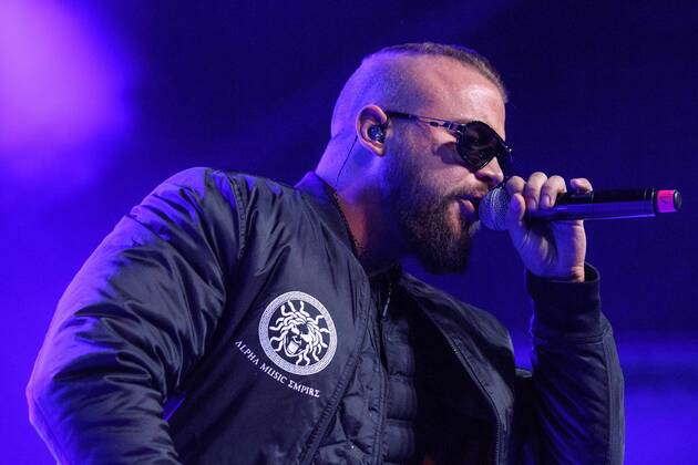 Kollegah live bei einem Konzert seiner Impreator Tour 2017 im Palladium. Köln, 16.04.2017 Foto:xC.xHardtx xFuturexImage