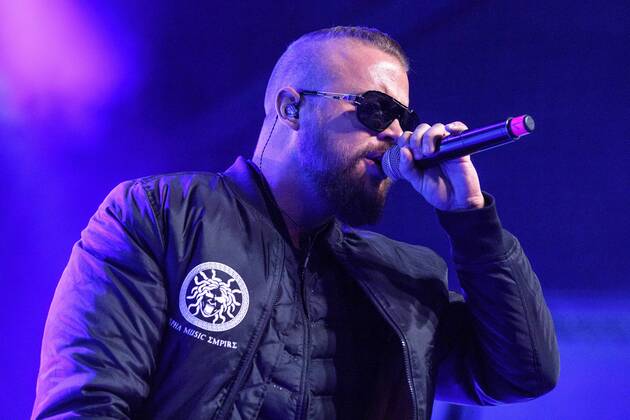 Kollegah live bei einem Konzert seiner Impreator Tour 2017 im Palladium. Köln, 16.04.2017 Foto:xC.xHardtx xFuturexImage