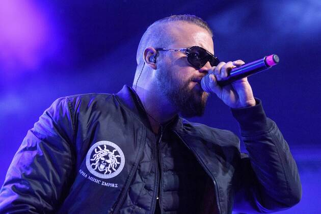 Kollegah live bei einem Konzert seiner Impreator Tour 2017 im Palladium. Köln, 16.04.2017 Foto:xC.xHardtx xFuturexImage