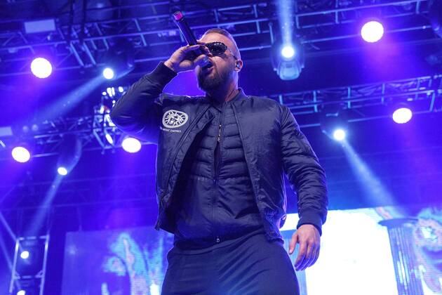 Kollegah live bei einem Konzert seiner Impreator Tour 2017 im Palladium. Köln, 16.04.2017 Foto:xC.xHardtx xFuturexImage