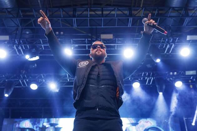 Kollegah live bei einem Konzert seiner Impreator Tour 2017 im Palladium. Köln, 16.04.2017 Foto:xC.xHardtx xFuturexImage