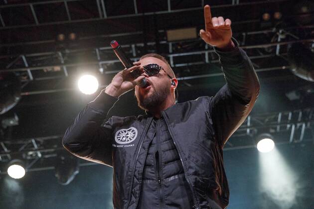 Kollegah live bei einem Konzert seiner Impreator Tour 2017 im Palladium. Köln, 16.04.2017 Foto:xC.xHardtx xFuturexImage