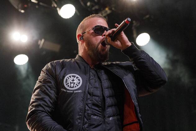 Kollegah live bei einem Konzert seiner Impreator Tour 2017 im Palladium. Köln, 16.04.2017 Foto:xC.xHardtx xFuturexImage