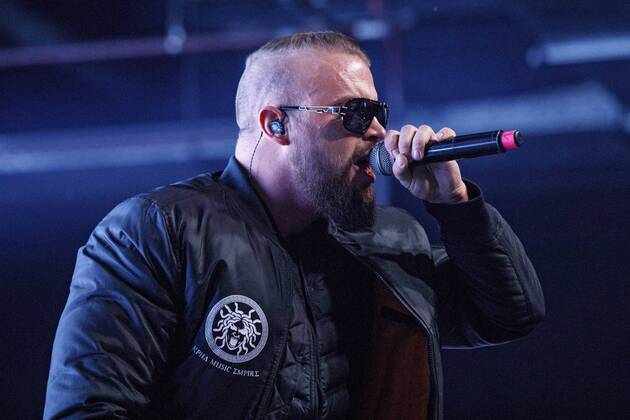 Kollegah live bei einem Konzert seiner Impreator Tour 2017 im Palladium. Köln, 16.04.2017 Foto:xC.xHardtx xFuturexImage
