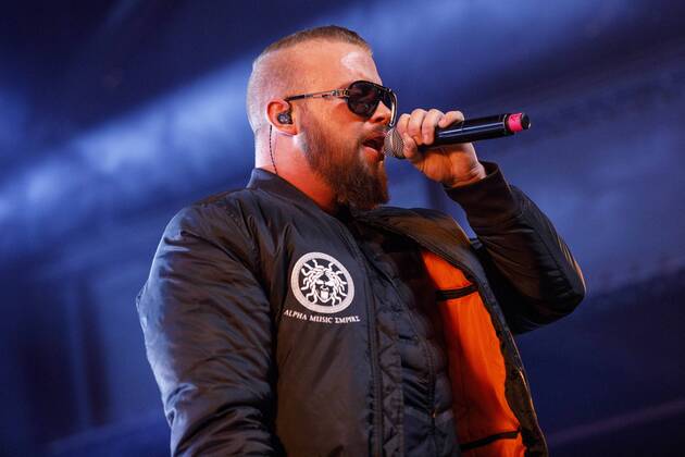 Kollegah live bei einem Konzert seiner Impreator Tour 2017 im Palladium. Köln, 16.04.2017 Foto:xC.xHardtx xFuturexImage
