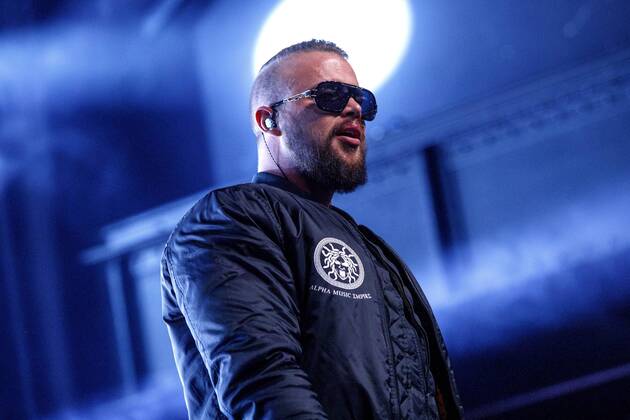 Kollegah live bei einem Konzert seiner Impreator Tour 2017 im Palladium. Köln, 16.04.2017 Foto:xC.xHardtx xFuturexImage