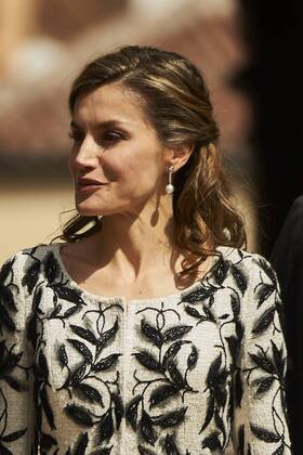 April 20, 2017 - Alcala De Henares, Madrid, Spain - Queen Letizia of Spain attended Cervantes Award to Eduardo Mendoza at the Alcala de Henares University on April 20, 2017 in Alcala de Henares, near of Madrid, Spain Alcala De Henares Spain  - ZUMAg15_ 20170420_zaf_g15_012 Copyright: xJackxAbuinx