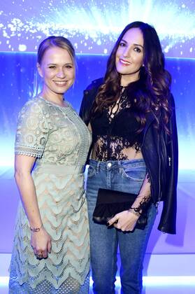 Nova Meierhenrich und Johanna Klum bei der Verleihung des Deutschen Computerspielpreises 2017 im WECC Westhafen Event & Convention Center. Berlin, 26.04.2017 Foto:xF.xKernx xFuturexImage