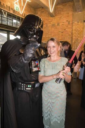 Nova Meierhenrich bei der Verleihung des Deutschen Computerspielpreises 2017 im WECC Westhafen Event & Convention Center. Berlin, 26.04.2017 Foto:xK.xWernerx xFuturexImage