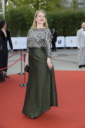 Caroline Peters Roter Teppich Deutscher Filmpreis 2017 in der Messe Berlin am 28.04.2017