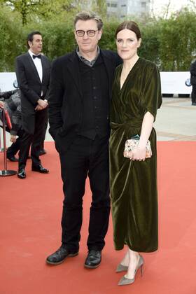 Fritzi Haberlandt mit Freund Hendrik Handloegten Roter Teppich Deutscher Filmpreis 2017 in der Messe Berlin am 28.04.2017