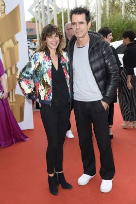 Tom Tykwer mit Ehefrau Marie Steinmann Roter Teppich Deutscher Filmpreis 2017 in der Messe Berlin am 28.04.2017