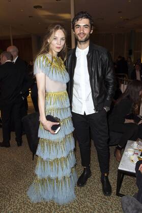 Lilith Stangenberg und Nik Xhelilaj bei der Verleihung des Deutschen Filmpreises 2017 in der Messe Berlin. Berlin, 28.04.2017 Foto:xF.xKernx xFuturexImage