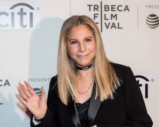 American artist Barbra Streisand waves as she arrives to participate in the Tribeca Talks: Storytellers: Barbra Streisand with Robert Rodriguez during the 2017 Tribeca Film Festival in New York on April 29, 2017. Photo by Enrique Shore Cordon Press  EnriquexShore Barbra Streisand arrives at the 2017 Tribeca Film Festival
