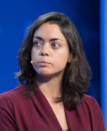 May 1, 2017 - Beverly Hills, California, U.S - Shivon Zilis, Partner and Founding Member, Bloomberg Beta during the 2017 Milken Institute Global Conference held Monday May 1, 2017 at the Beverly Hilton Hotel in Beverly Hills, California. Beverly Hills U.S. - ZUMAp124 20170501_zaa_p124_120 Copyright: xJavierxRojasx