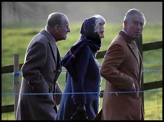 Prince Philip is to completely retire from royal duties aged 95 . 25 12 2016. Sandringham, United Kingdom. HM The Queen attends Christmas Day Service. St Mary Magdalene. HM The Queen Elizabeth II Misses the Christmas Day Service at church of St Mary Magdalene, on her Sandringham estate, Norfolk, Duke of Edinburgh, Prince Charles and the Duchess of Cornwall walk to church for the first of 2 Church services at the church . xAndrewxParsonsx xi-Imagesx IIM-15034-0083