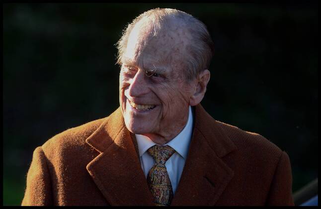 Prince Philip is to completely retire from royal duties aged 95 . 17 01 2016. Sandringham, United Kingdom. HM The Queen attends Hillington Church. HM Queen Elizabeth II and The Duke of Edinburgh attend the Sunday Service at Hillington church, Norfolk, on the Sandringham estate. xAndrewxParsonsx xi-Imagesx IIM-15034-0110