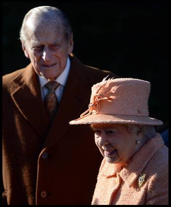 Prince Philip is to completely retire from royal duties aged 95 . 17 01 2016. Sandringham, United Kingdom. HM The Queen attends Hillington Church. HM Queen Elizabeth II and The Duke of Edinburgh attend the Sunday Service at Hillington church, Norfolk, on the Sandringham estate. xAndrewxParsonsx xi-Imagesx IIM-15034-0108