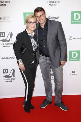 Tanja Schumann mit Ehemann Stefan Burmeister bei der Verleihung des 6. Shoe Step Award 2017 im Curio-Haus. Hamburg, 16.05.2017 Foto:xgbrcix xFuturexImage
