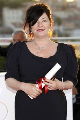 Lynne Ramsey winner of the award for Best Screenplay for the movie You Were Never Really Here at the award winner photocall during the 70th Cannes Film Festival at the Palais des Festivals on May 28, 2017 in Cannes, France Foto:xD.xBedrosianx xFuturexImage