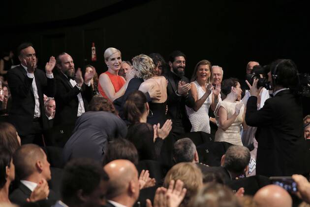 70eme Festival du Film de Cannes - Ceremonie de cloture. Photo: Laurent Guerin E Press Photo Diane Kruger Cannes France  521781