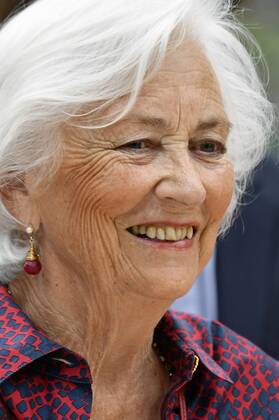 Queen Paola of Belgium pictured during a ceremony for the Queen Paola Award 2015-2016 (Koningin Paolaprijs - Prix Reine Paola) for education, at the royal castle in Laken Laeken, Brussels, Wednesday 31 May 2017. This year s themes are sciences, mathematics and technology. ERICxLALMAND 05106953