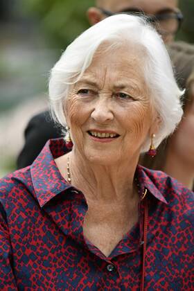 Queen Paola of Belgium pictured during a ceremony for the Queen Paola Award 2015-2016 (Koningin Paolaprijs - Prix Reine Paola) for education, at the royal castle in Laken Laeken, Brussels, Wednesday 31 May 2017. This year s themes are sciences, mathematics and technology. ERICxLALMAND 05106955