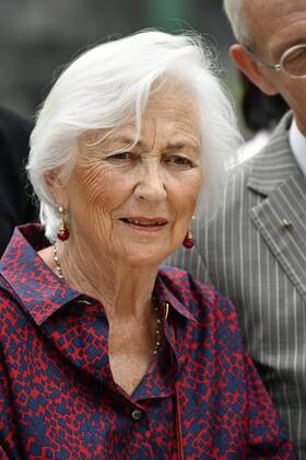 Queen Paola of Belgium pictured during a ceremony for the Queen Paola Award 2015-2016 (Koningin Paolaprijs - Prix Reine Paola) for education, at the royal castle in Laken Laeken, Brussels, Wednesday 31 May 2017. This year s themes are sciences, mathematics and technology. ERICxLALMAND 05106958