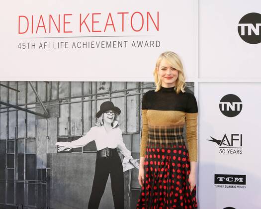 LOS ANGELES - JUN 8: Emma Stone at the American Film Institute s Lifetime Achievement Award to Diane Keaton at the Dolby Theater on June 8, 2017 in Los Angeles, CA  Copyright: xKathyxHutchinsx xIPAx xHutchinsxPhotox