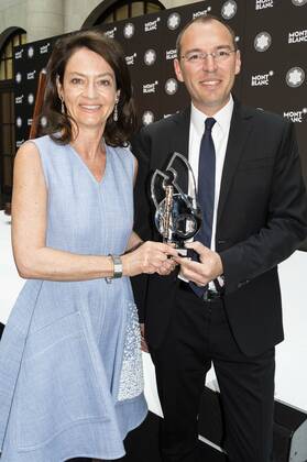 Corinne Flick und Oliver Goessler bei der Verleihung des Montblanc de la Culture Arts Patronage Award 2017 im Humboldt Carre. Berlin, 13.06.2017 Foto:xK.xWernerx xFuturexImage