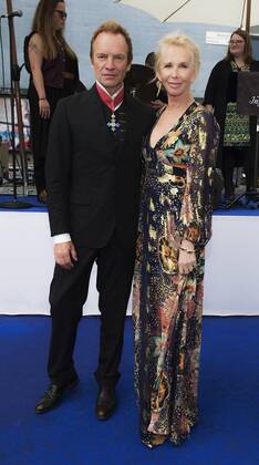 Sting, Trudie Styler Polar Music Prize 2017, Stockholm, Sweden 2017-06-15 © Eero Hannukainen IBL Sting;Trudie Styler France  525984