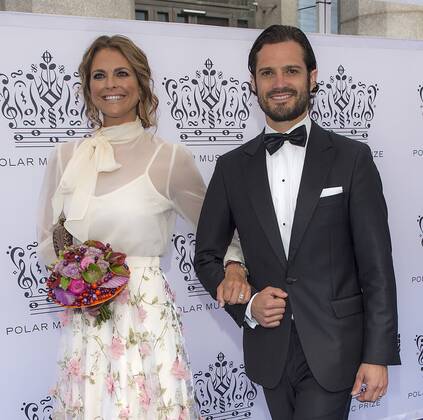 Princess Madeleine, Prince Carl Philip Polar Music Prize 2017, Stockholm, Sweden 2017-06-15 © Eero Hannukainen IBL Madeleine de Suede;Carl Philip de Suede France  525984