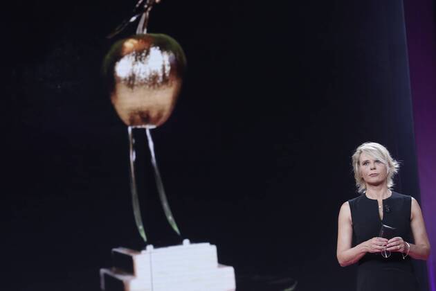 Maria De Filippi Roma 16 06 2017. Rai. Trasmissione per la consegna del premio Marisa Bellisario 2017 Rome June 16th 2017. Rai tv. Assignment of the Golden Apples of the XXIX edition of the Marisa Bellisario Prize Foto Samantha Zucchi Insidefoto SamanthaxZucchi