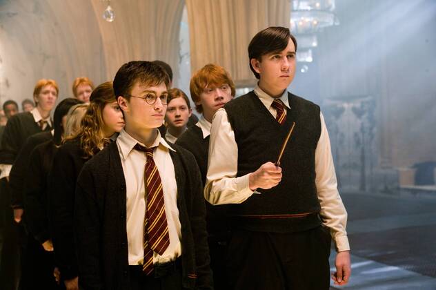 Warner Brothers Pictures Presents Harry Potter and the Order of the Phoenix Daniel Radcliffe, Bonnie Wright, Rupert Grint, Matthew Lewis © 2007 Warner Bros. Entertainment Inc. - Harry Potter Publishing Rights © J. K. R. Copyright: xMurrayxClose xPigsearxUKxLTDx 30292_024