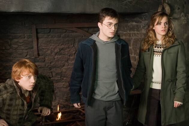 Warner Brothers Pictures Presents Harry Potter and the Order of the Phoenix Rupert Grint, Daniel Radcliffe, Emma Watson © 2007 Warner Bros. Entertainment Inc. - Harry Potter Publishing Rights © J. K. R. Copyright: xMurrayxClosex 30292_028