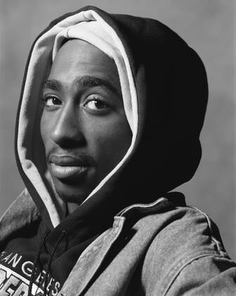 Studio Publicity Still from Tupac: Resurrection Tupac Shakur © 2003 MTV Networks Amaru Entertainment Los Angeles CA Copyright: xAPCx 307531022