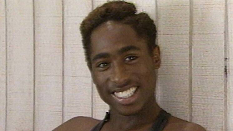 Studio Publicity Still from Tupac: Resurrection Tupac Shakur © 2003 MTV Networks Amaru Entertainment Los Angeles CA Copyright: xAPCx 307531069