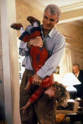 Film still or Publicity still from Parenthood Steve Martin and Zachary La Voy © 1989 Universal Photo Credit: Phillip Caruso Los Angeles CA Copyright: xAmericanxPictorialxCollectionx 31623072