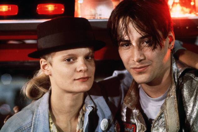 Film still or Publicity still from Parenthood Martha Plimpton and Keanu Reeves © 1989 Universal Photo Credit: Phillip Caruso Los Angeles CA Copyright: xAmericanxPictorialxCollectionx 31623074