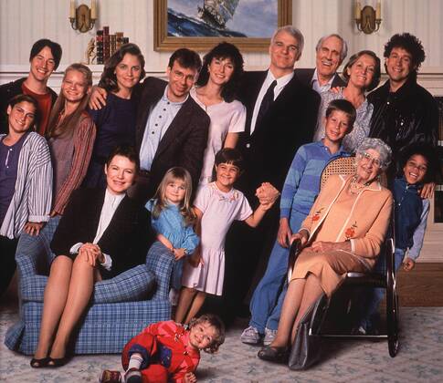 Film still or Publicity still from Parenthood Steve Martin, Jason Robards and cast © 1989 Universal Photo Credit: Steve Schapiro Los Angeles CA Copyright: xAmericanxPictorialxCollectionx 31623079