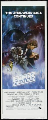 Star Wars Episode V: The Empire Strikes Back 1980 Poster Los Angeles CA  31955_445
