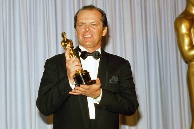 OSCARS. Bester Nebendarsteller. Preisträger 1981-1990 Jack Nicholson at the 56th Annual Academy Awards,1984 © JRC The Hollywood Archive - All Rights Reserved Hollywood CA USA  Copyright: xJ.xCummingsx 32557_573JRC