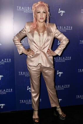 Logo s 2017 Trailblazer Honors Awards show Cindy Lauper New York United States  527894