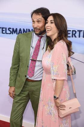 Judith Williams mit Ehemann Alexander-Klaus Stecher bei der Bertelsmann Sommer Party 2017 in der Bertelsmann Hauptstadtrepräsentanz in Berlin am 22.06.2017